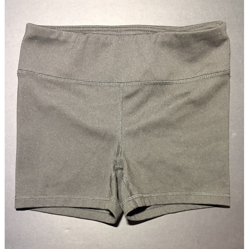90 Degree by Reflex Girls Black Athletic Shorts, Size M (8) Youth